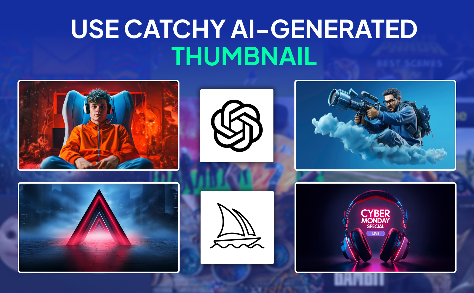 Use catchy AI-Generated Thumbnail youtube automation mistakes