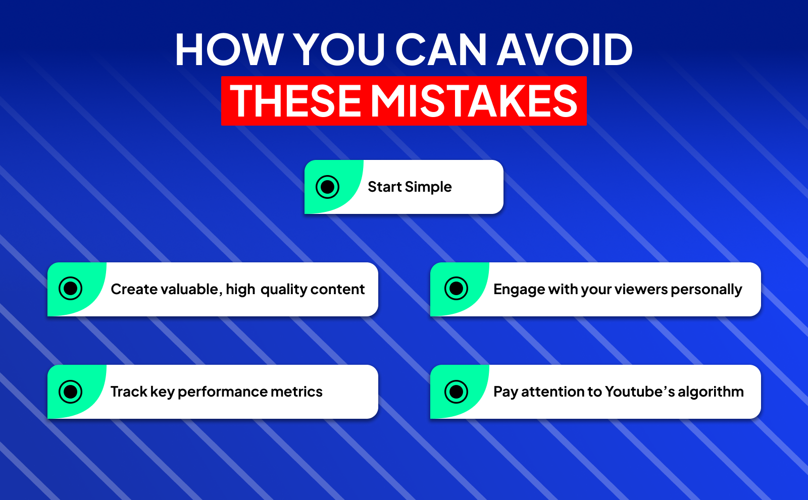 How you can Avoid these Mistakes YouTube Automation Mistakes