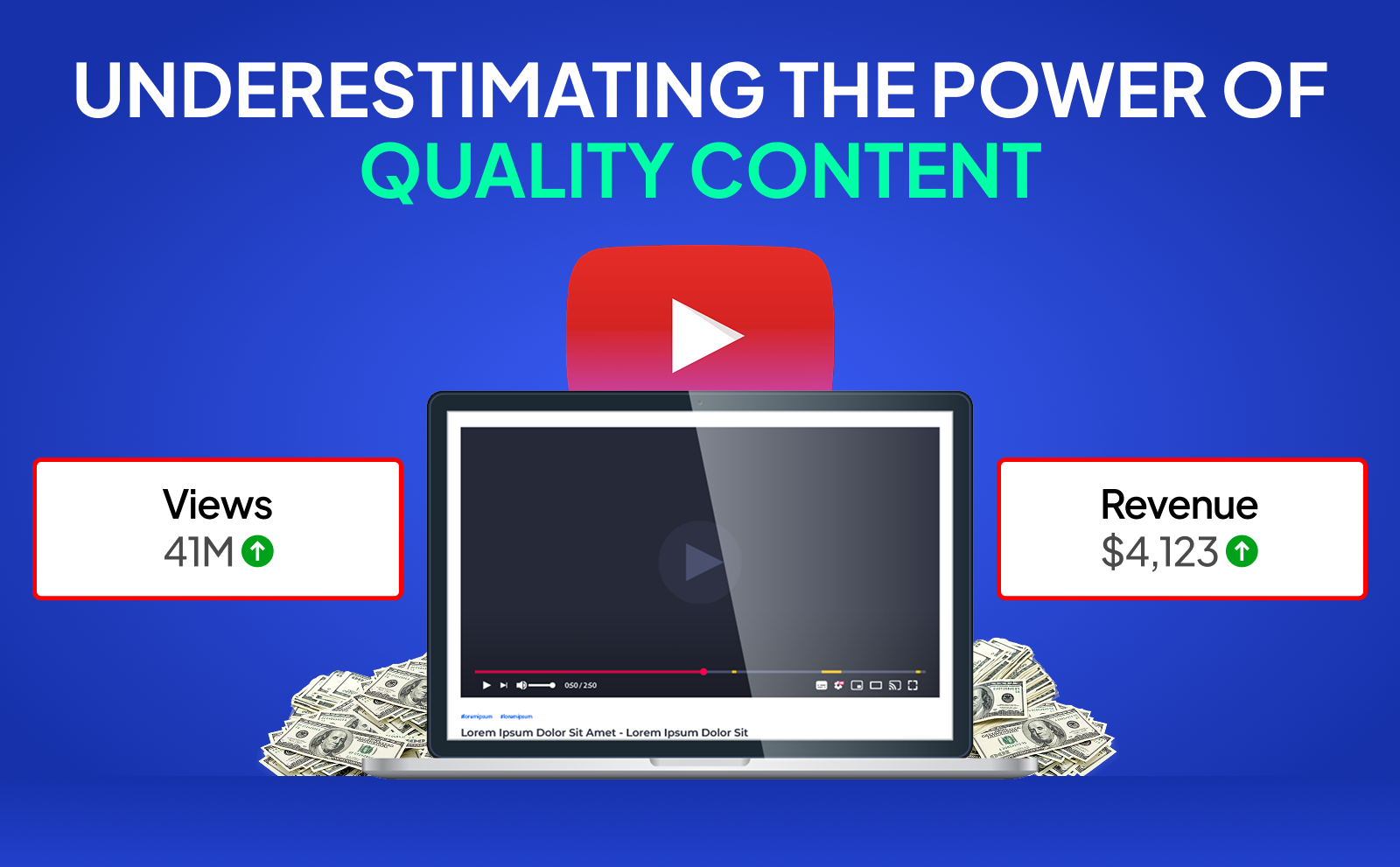 Underestimating the power of quality content YouTube Automation Mistakes
