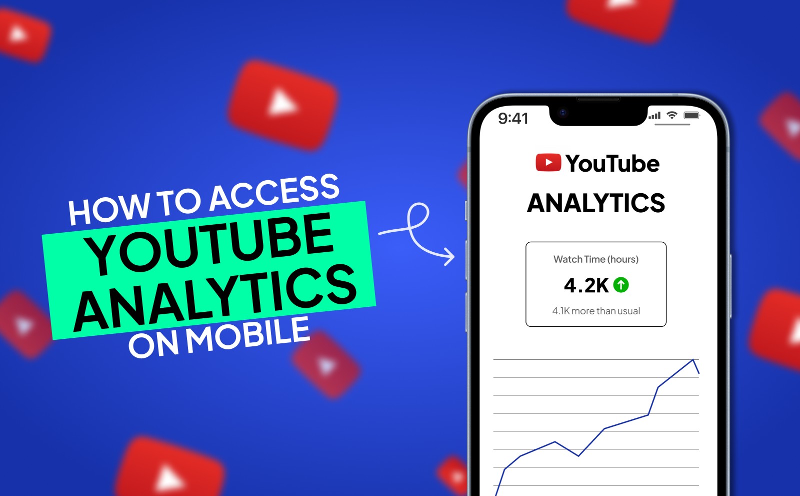 How to access Youtube analytics on mobile