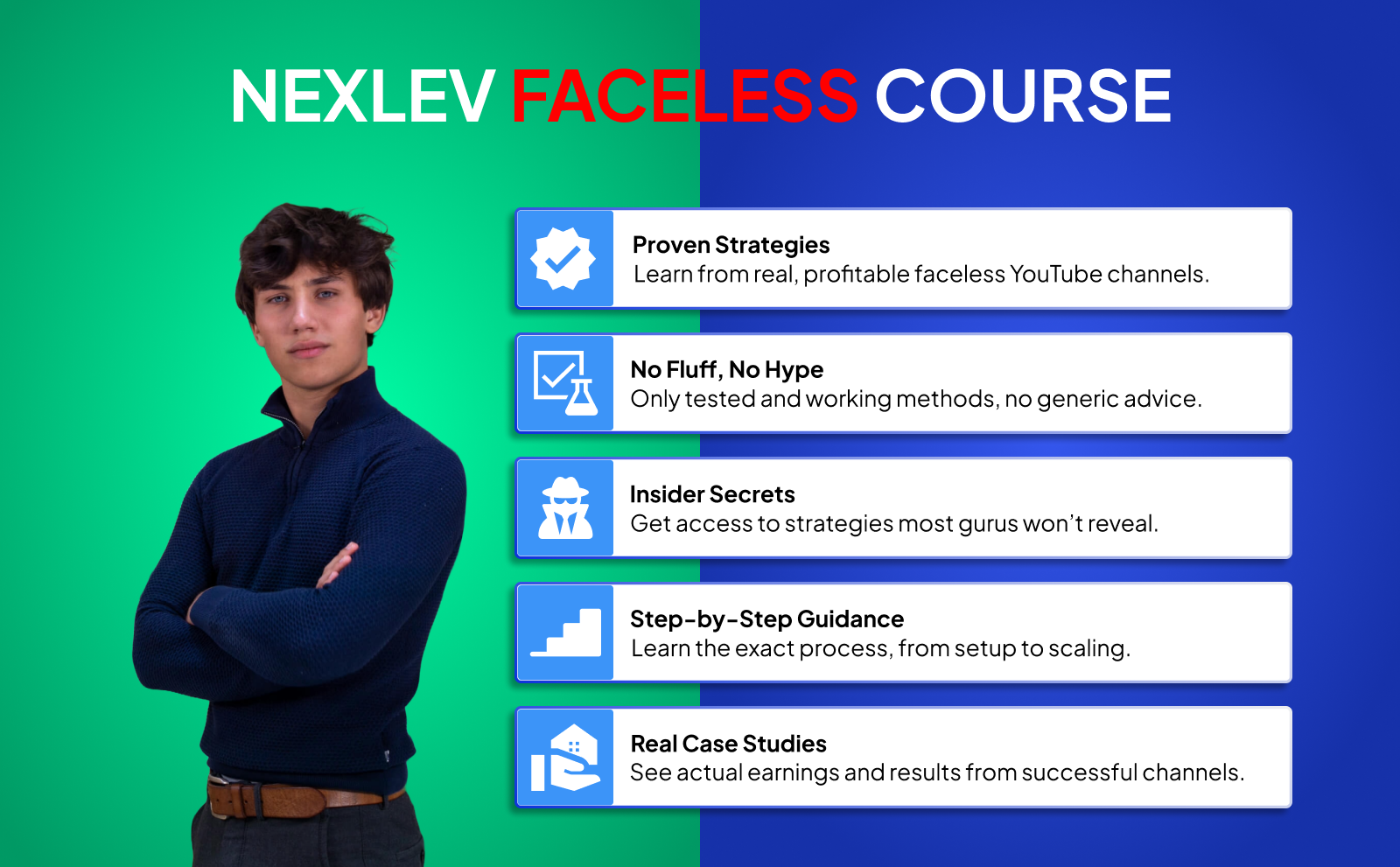 What Makes NexLev Different from other YouTube courses?