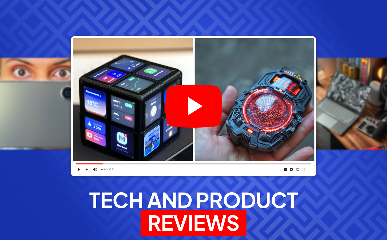 Tech and product reviews faceless youtube channel ideas