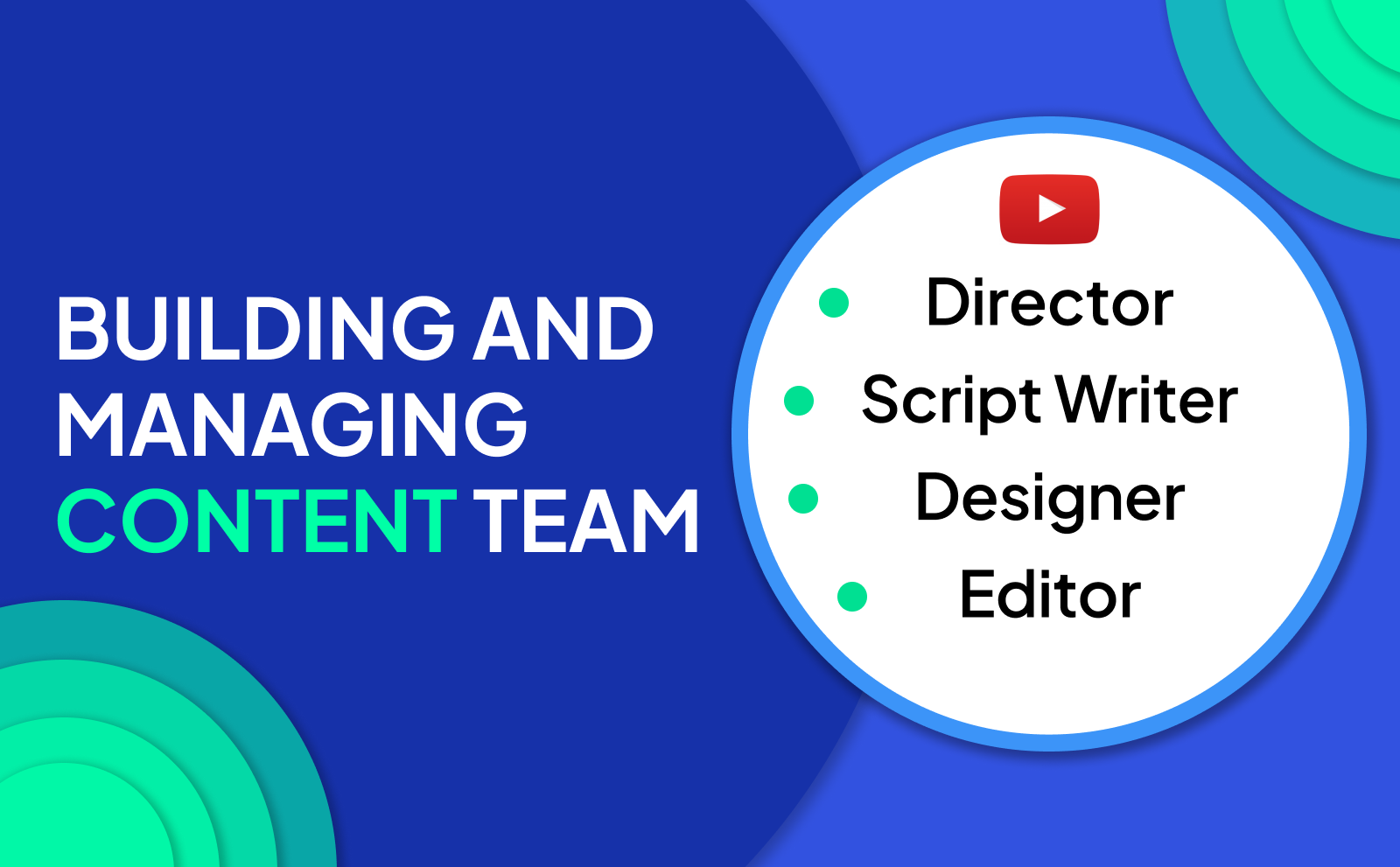 learn Building and managing your content team by Nexlev Faceless Course