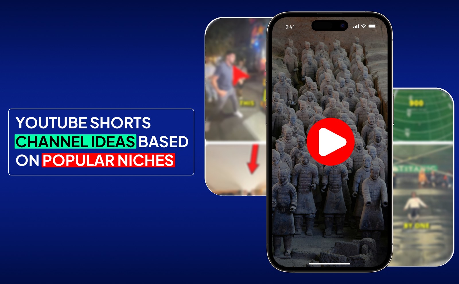 YouTube shorts niches Youtube shorts channel ideas based on popular niches