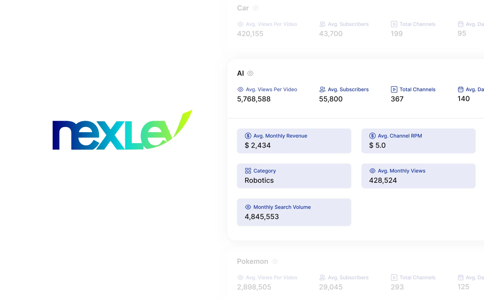 NexLev Niche Finder - YouTube Automation Course