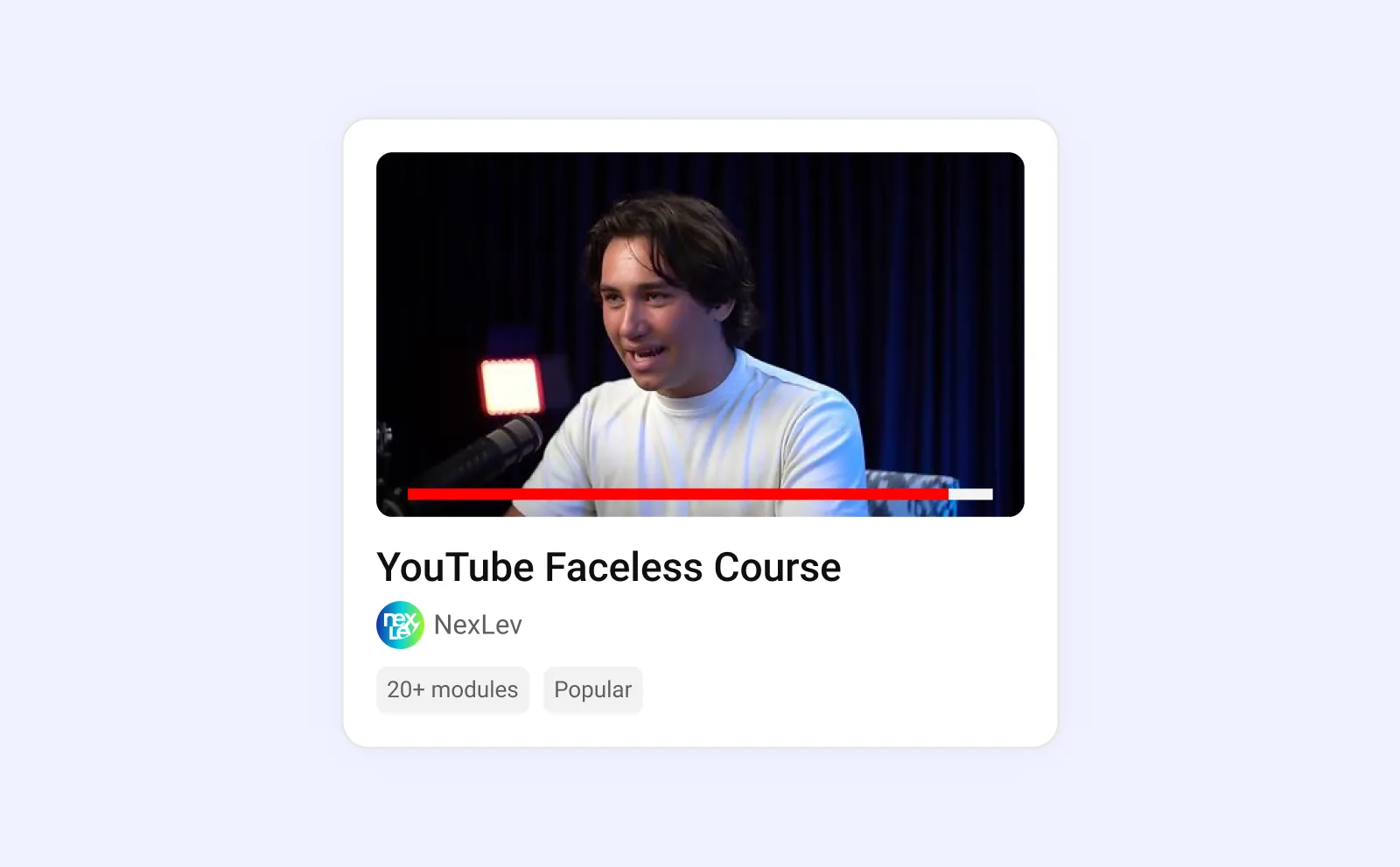 NexLev - YouTube Automation Course By Noah Morris