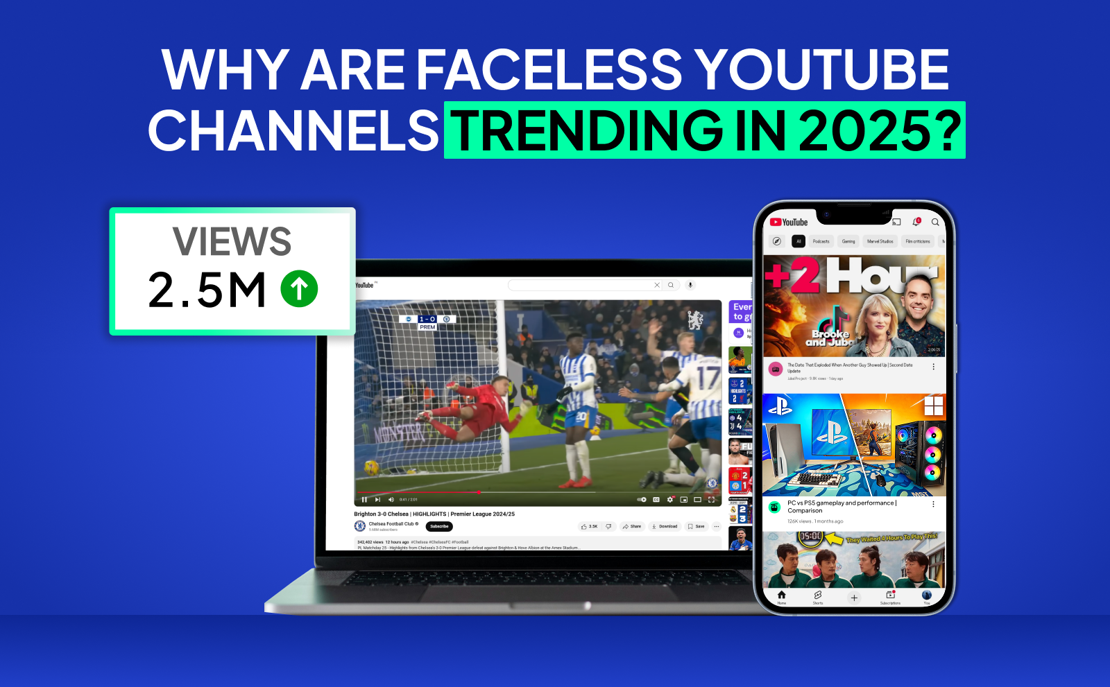 Why are faceless youtube channel ideas trending in 2025
